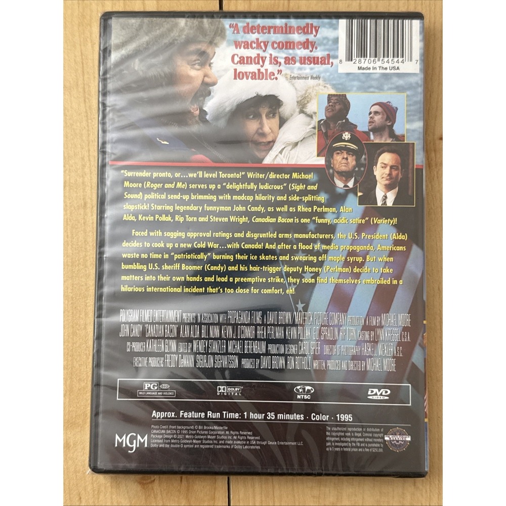 Canadian Bacon John Candy Sealed DVD - Picture 2 of 2